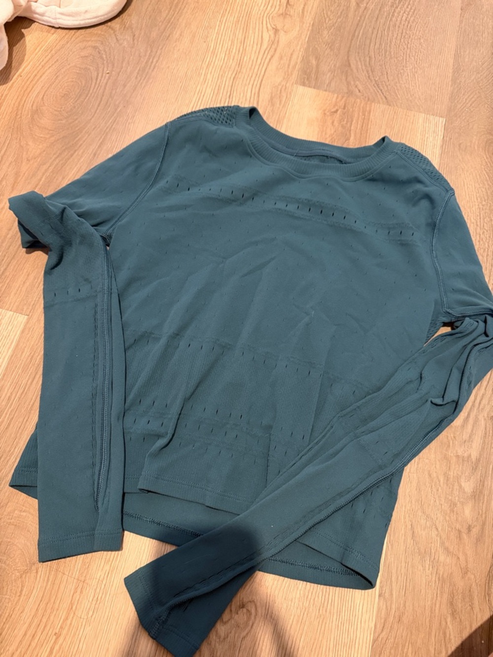 Women’s Long Sleeve Seamless Top - Teal